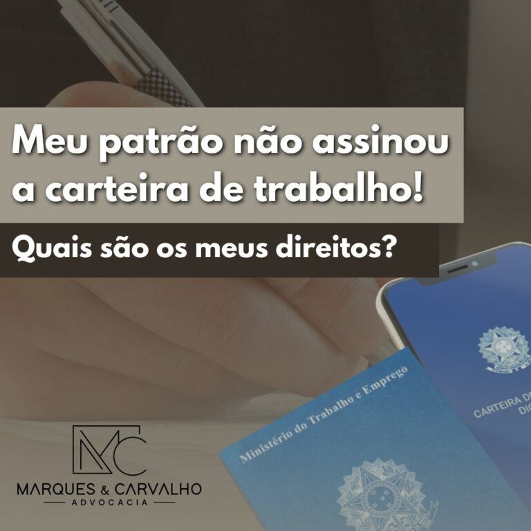 Seu patrão não assinou a carteira de trabalho? Saiba o que fazer